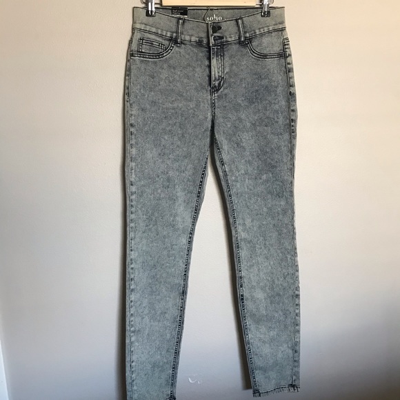 New York & Co Acid Wash High Waisted Jegging NWOT - Picture 3 of 6